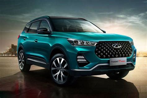 Chery Tiggo 7 Pro 2022 Interior & Exterior Images, Colors & Video ...