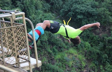 Bungee Jumping off the Victoria Falls Bridge