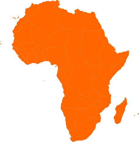 Africa Continent Clipart