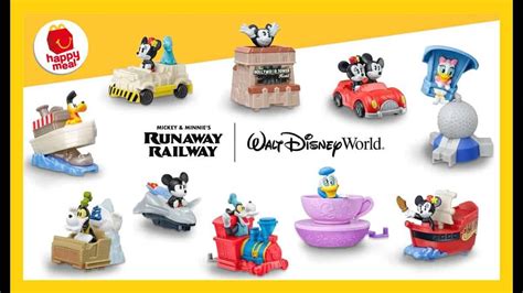 McDonald's Reveals New Disney Happy Meal Toys!