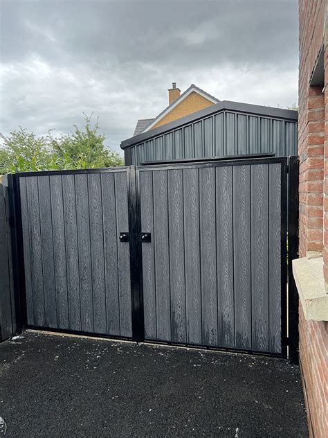 Composite Gates Installation in Northern Ireland | Driveway Gates ...