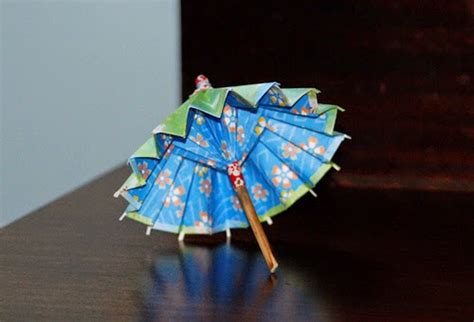 origami umbrella ~ origami instructions art and craft ideas