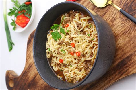 Ground Beef & Noodle Soup | Indomie Kenya