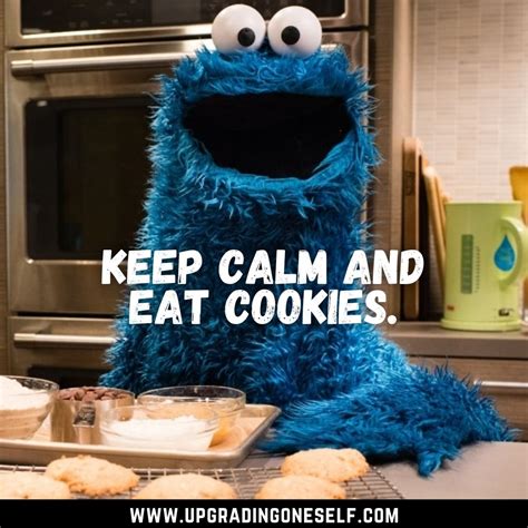 Cookie Monster Quotes (2) - Upgrading Oneself