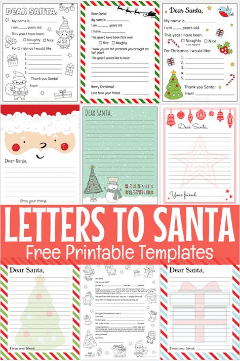 Letter To Santa Template Printable Sparklebox - Infoupdate.org