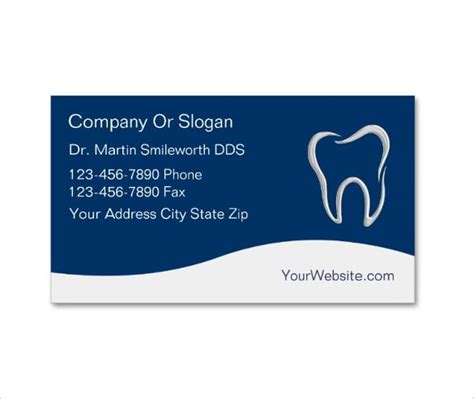 44+Dental Business Card Templates - PSD, Word, AI