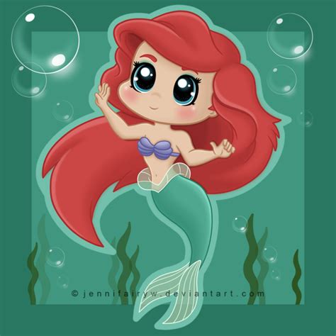 Chibi Ariel On Deviantart