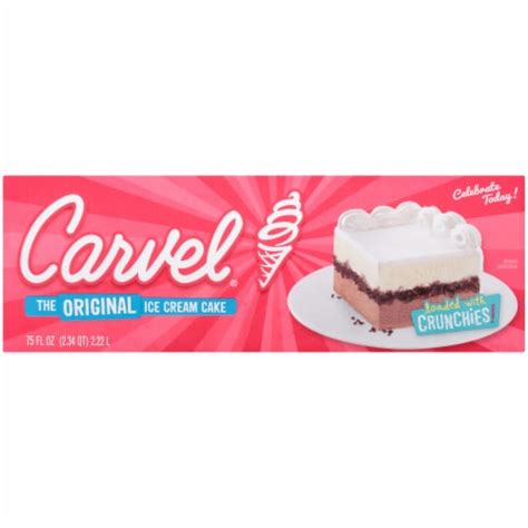 Carvel® The Original Ice Cream Cake, 75 fl oz - Mariano’s