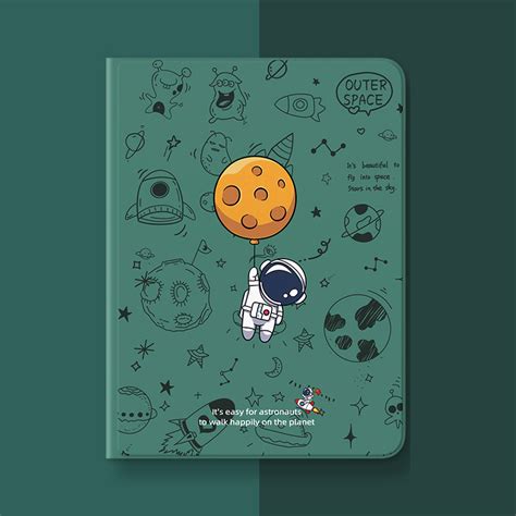 Protective Astronaut Painted iPad Air Mini Pro New iPad Cover IPPC06 ...