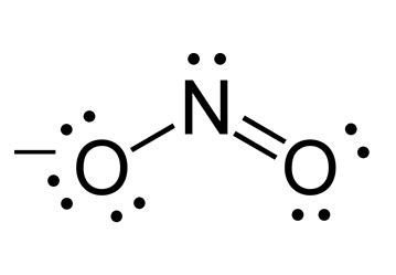 For the nitrite ion (NO2-), identify the following. a. How many total ...