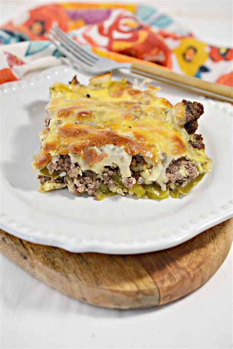 Philly Cheesesteak Casserole - Sweet Pea's Kitchen