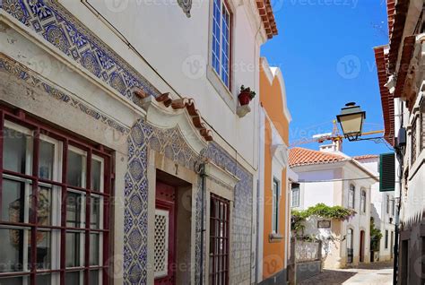 Cascais narrow streets in the old town 6927858 Stock Photo at Vecteezy