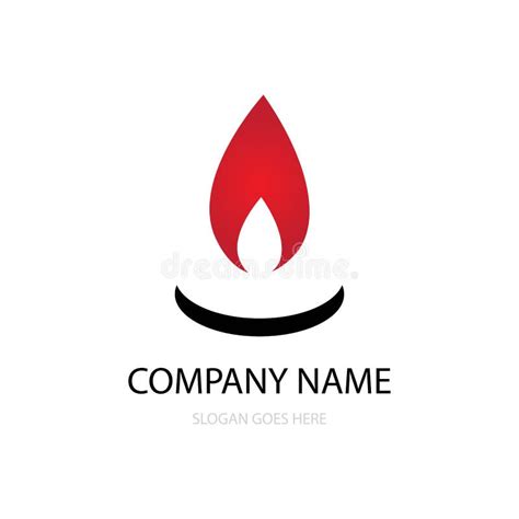 Candle logo vector stock vector. Illustration of warm - 173898507