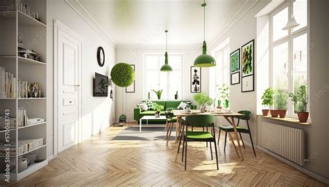 4K resolution or higher, Modern interior in european apartment house ...