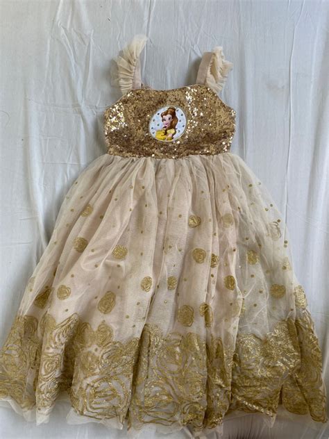 ORIGINAL Disney Store Belle Dress on Carousell