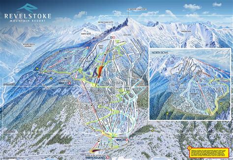 Revelstoke Ski Resort – Trail Map – British Columbia