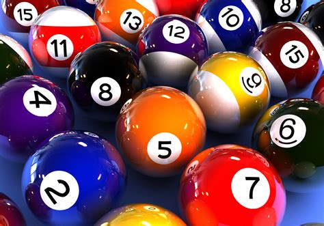 Wallpaper : 5002x3498 px, billiard balls, billiards, numbers 5002x3498 ...