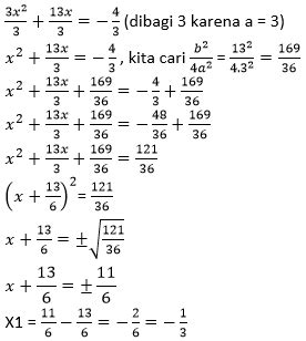 Kuadrat Sempurna / Metode Menyelesaikan Persamaan Kuadrat Dan Kumpulan ...