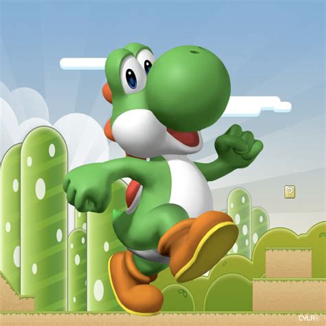 Yoshi Background - WallpaperSafari