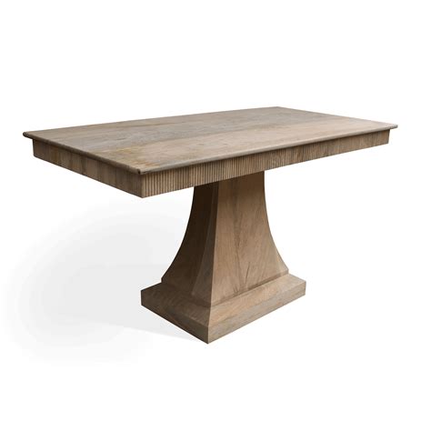 Rectangular Pedestal Table - Best Decorations