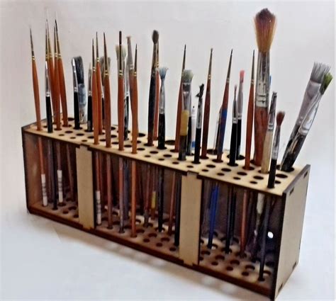 artist paint brush storage box - Earle Simpkins