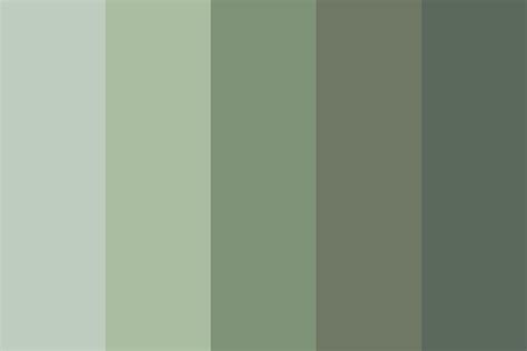 muted earth green Color Palette