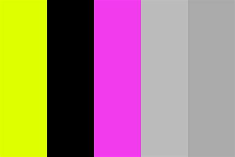 High Contrast WIN10 Settings Color Palette