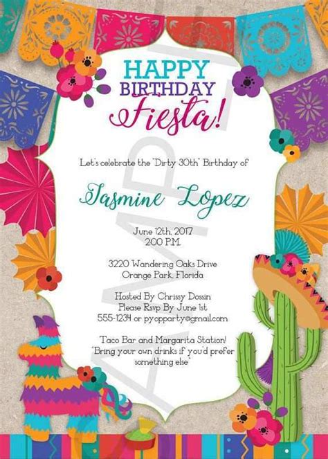 21 Customize Our Free Taco Party Invitation Template Photo with Taco ...