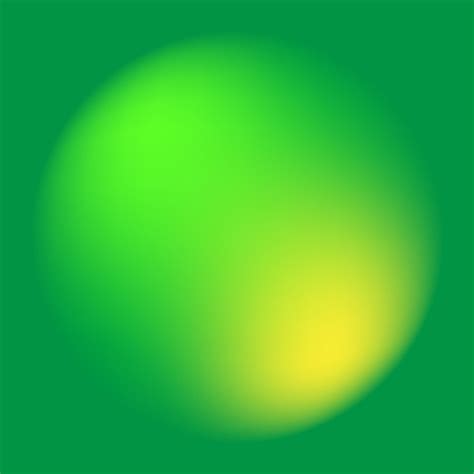 Premium Vector | Green and yellow glowing ball gradient background