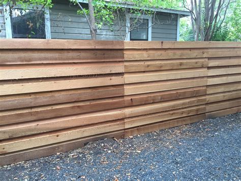 6'H Horizontal Board-on-Board Cedar Privacy Fence Check out www ...