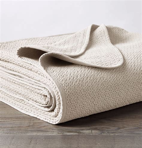 Coyuchi Organic Cotton Honeycomb Blanket