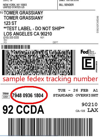 Where to find fedex ground tracking number - britishmilo