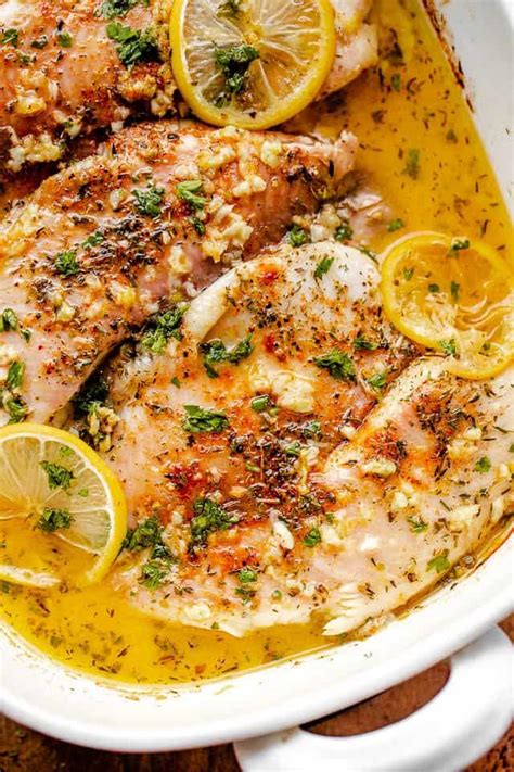 Garlic Butter Oven Baked Tilapia Recipe | Diethood