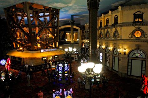 Inside Paris Las Vegas Hotel Casino Editorial Photography - Image of ...