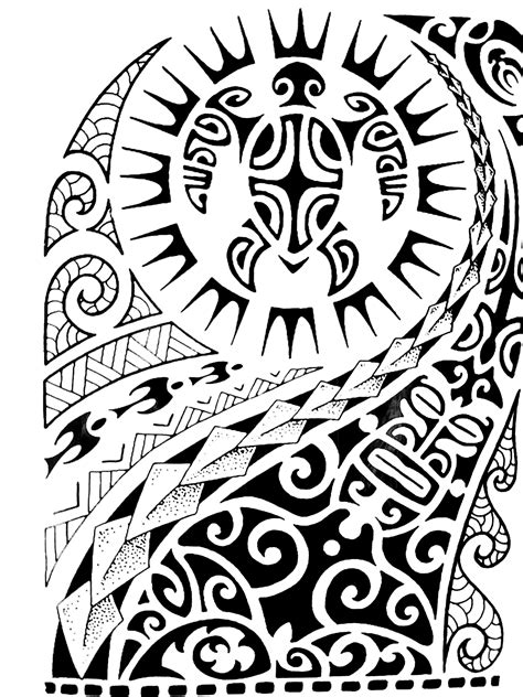 Maui Moana Tattoo Printable