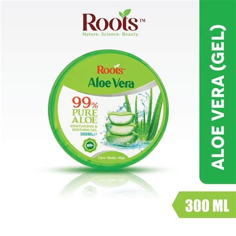 Roots Aloe Vera Gel 300ml + Gulabari Rose Water 120ml - Roots Wellbeing ...