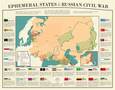 Revolutionary Russia - Monday Map - One Man's World