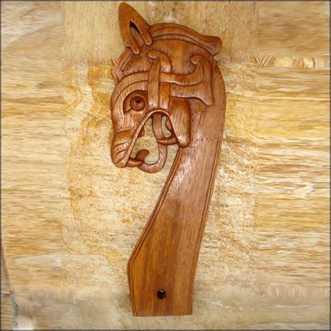 Viking Carvings Archives - Celtic, Viking and Lamp Woodcraft Carvings ...