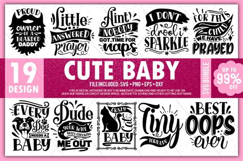 Baby Svg Bundle ,baby Onesie Svg, Cute Baby Sayings Svg, Baby Svg, New ...