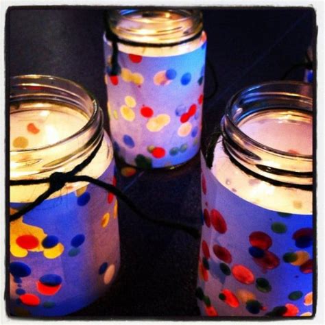 Winter Solstice Crafts - Votives or Lanterns