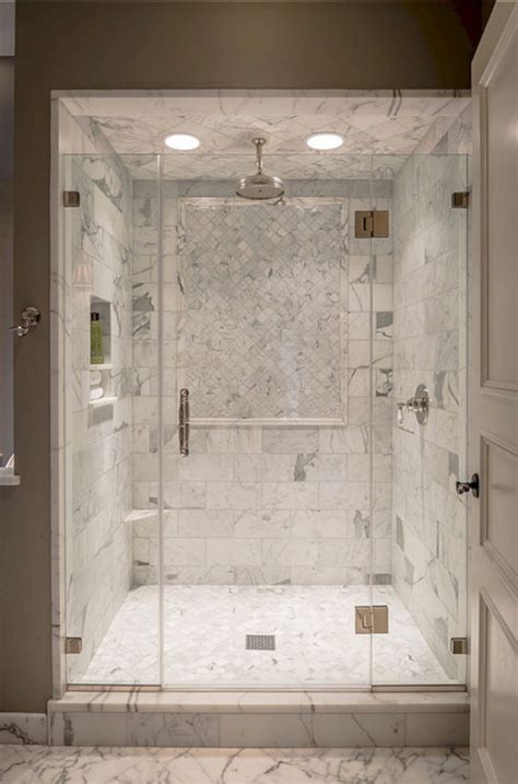 Epic Stunning 20 Marble Shower Tile Design for Cozy Bathroom Ideas ...