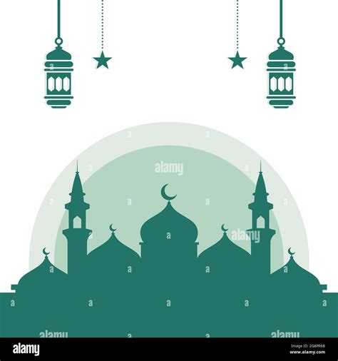 Mosque Background vector Illustration design template Stock Vector ...