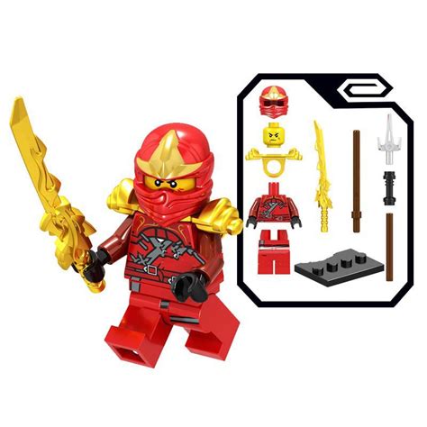 Kai ZX Minitoys Ninjago Forbidden Spinjitzu Superheroes Minifigure ...