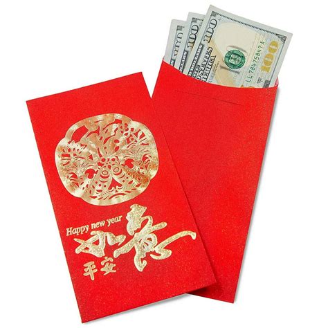 Chinese New Year 2024 Red Envelopes - Image to u