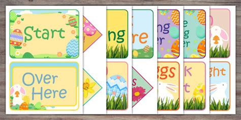 Easter Egg Hunt Signs Printable | Twinkl Party - Twinkl