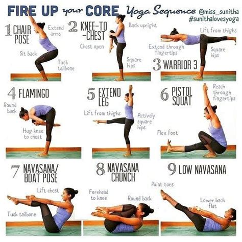 Yoga Healers on Instagram: “Yoga tips 😇 . Core strengthening balance ...