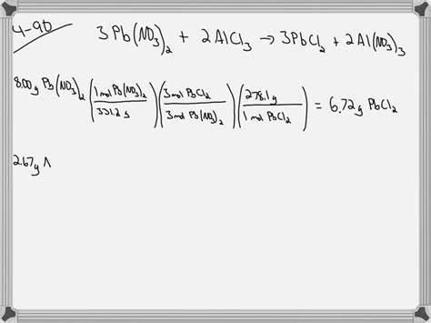 SOLVED:For the following reaction, 3.90 grams of copper(II) chloride ...