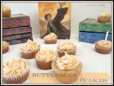 Butterbeer Cupcakes - Cookaholic Wife