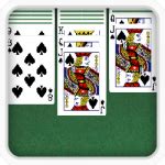 freecell solitaire - green felt - 123 games free