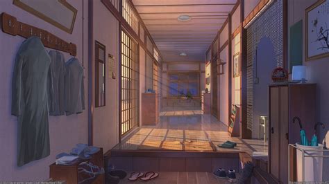 Anime House Background